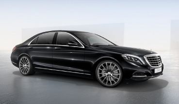 Mercedes S-Class to the Alps