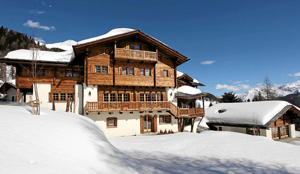 The luxurious Tivoli Lodge in Davos, Switzerland