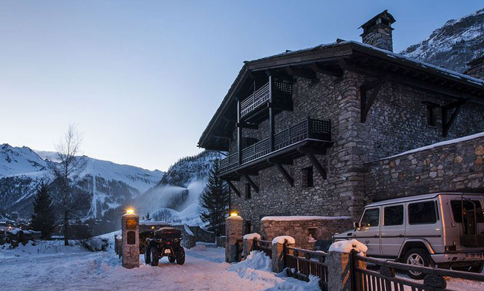 The chauffeur is waiting to whisk you to the piste outside your luxury ski chalet